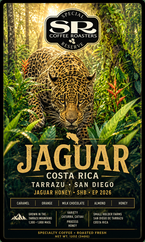 COSTA RICA ~ Jaguar Tarrazu - Honey Process